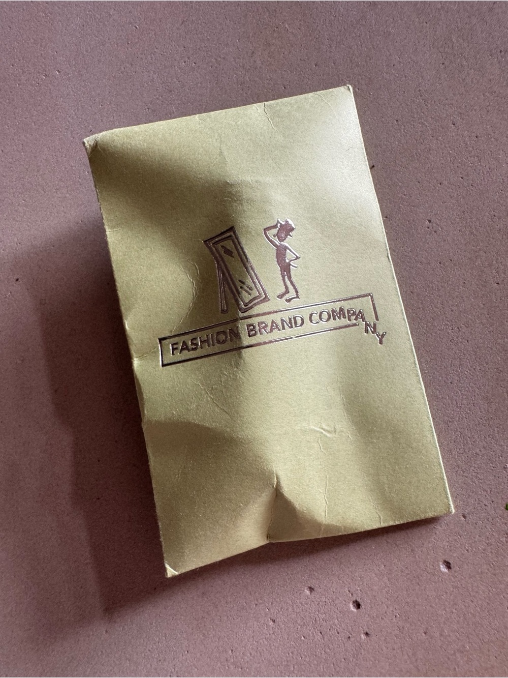 Brass Pill Holder - V